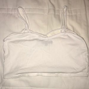 White Crop Top